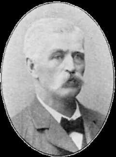 Porträtt av Adolf Emil Melander