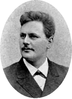 Porträtt av Alfred Hellerström