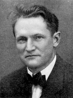 Porträtt av Arvid Bjerke
