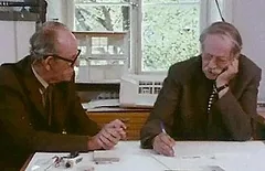 Porträtt av Erik och Tore Ahlsén