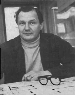 Porträtt av Erik Thelaus