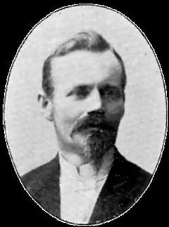 Porträtt av Frans Lindskog