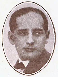 Porträtt av Gösta Stevens
