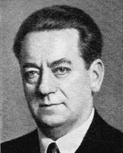 Porträtt av Gustav Linden