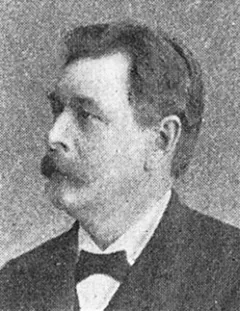 Porträtt av Hans Jacob Hallström