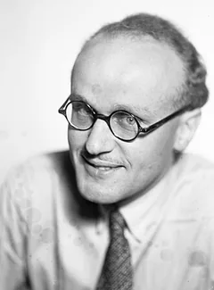 Porträtt av Holger Blom